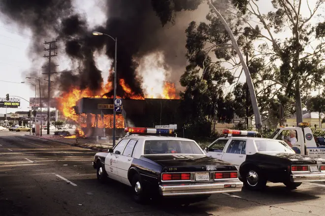 Los Angeles riots in April 1992
