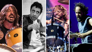 Excellent drummers: Dave Grohl, Reni, Taylor Hawkins and Ronnie Vannucci Jr