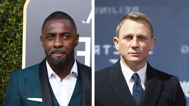 British actors Idris Elba and Daniel Craig