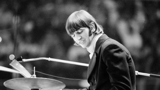 Ringo Starr performing live in Munich, 1966