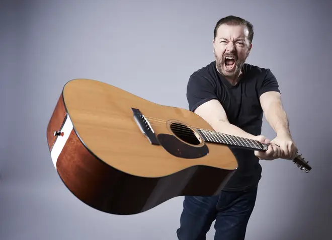 Ricky Gervais in 2016