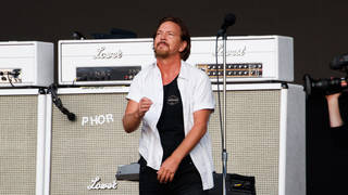 Eddie Vedder of Pearl Jam at BST Hyde Park 2022