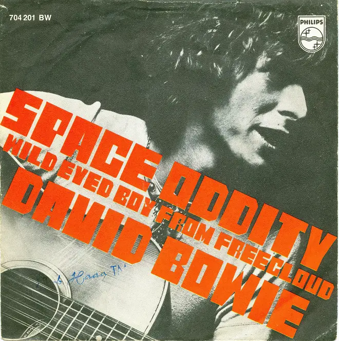 A German edition of the Space Oddity single from 1969
