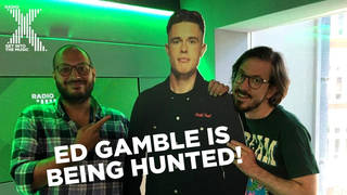 Ed Gamble presents Radio X show while being on Celebrity Hunted