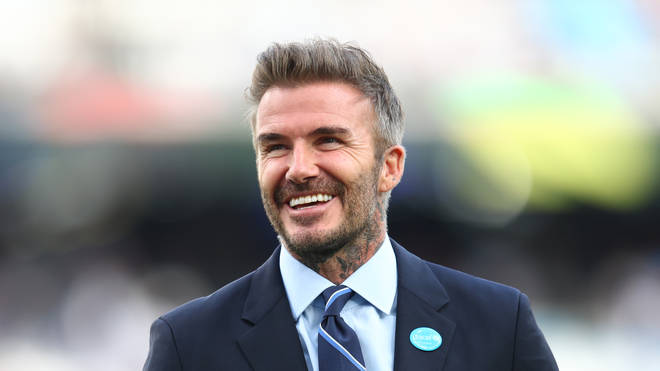 David Beckham at Soccer Aid For Unicef 2022
