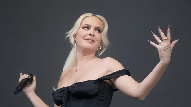 Anne-Marie performing live in May 2022