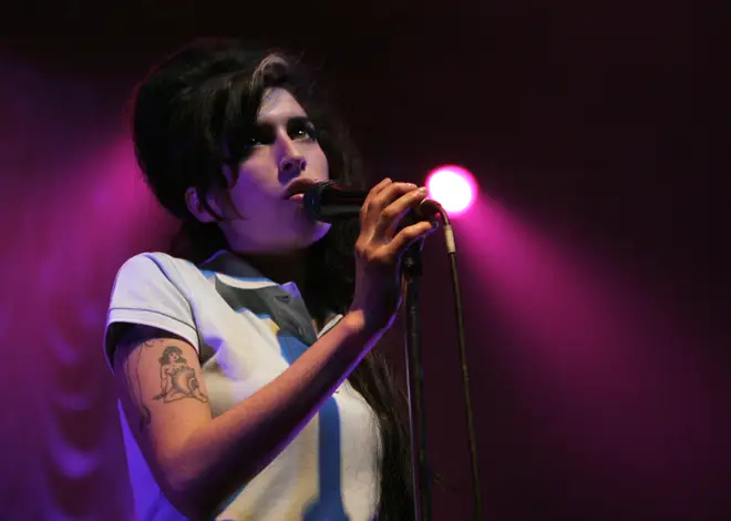 Amy Winehouse performing at London's Astoria, February 2007