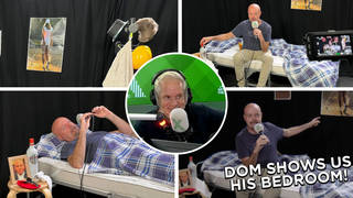 Chris pranks Dom with his own bedroom livestream