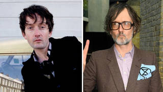 Jarvis Cocker in 1991 (left) and in October 2019