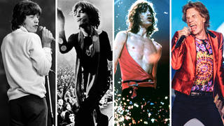 Mick Jagger through the years
