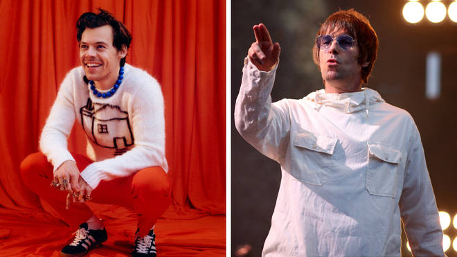 Harry Styles and Liam Gallagher both have albums among the top vinyl sales of the year so far