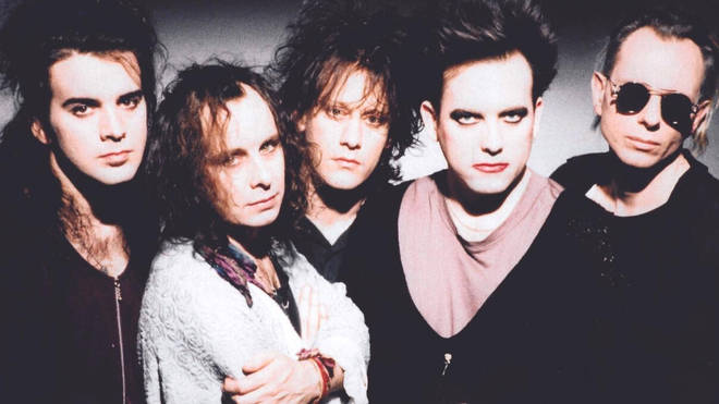 The Cure in 1992 at the time of the release of Wish