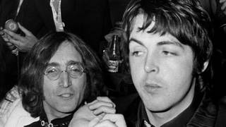 The Beatles' John Lennon and Paul McCartney