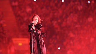 Ozzy Osbourne at the Commonwealth Games
