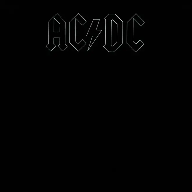 AC/DC - Back In Black album cover artwork