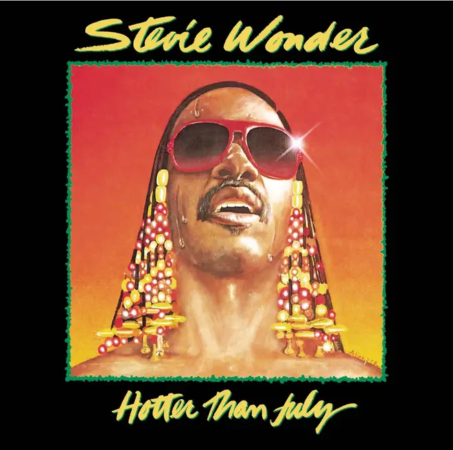 Stevie Wonder - Hotter Than July album cover artwork