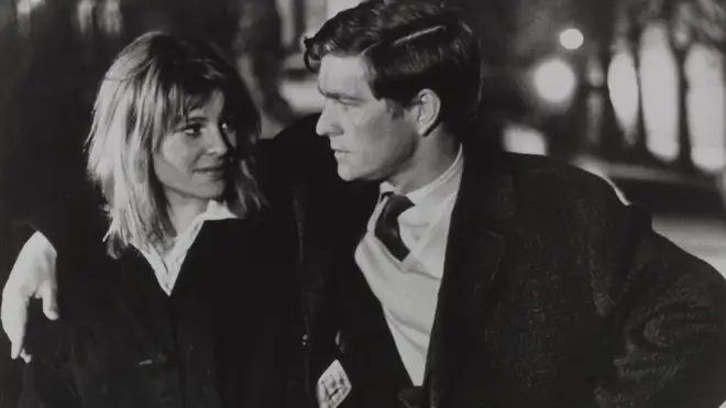 Train, heave on to Euston: Tom Courtenay and Julie Christie Billy Liar, 1963