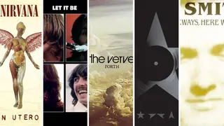 Final album covers from Nirvana, The Beatles, The Verve, David Bowie and The Smiths
