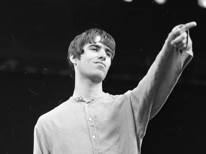 Oasis at Slane Castle in 1995