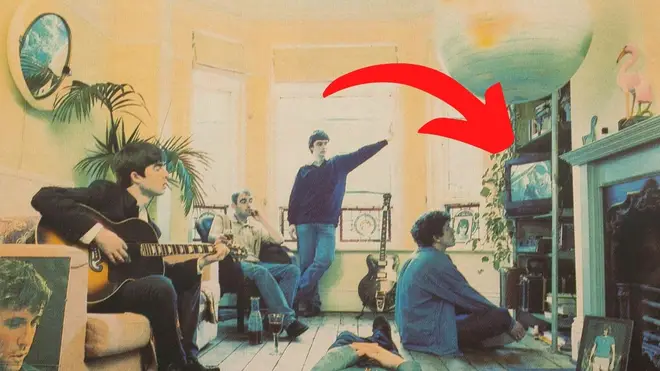 Oasis - Definitely Maybe cover detail