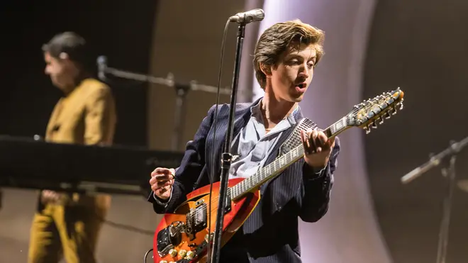 Arctic Monkeys' Alex Turner at Leeds Festival 2022