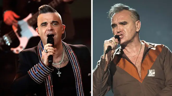 Robbie Williams and Morrissey