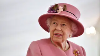 Queen Elizabeth II in October 2020