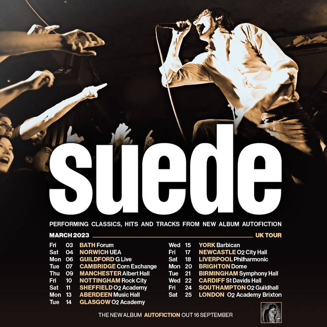 Suede announce 2023 UK tour dates