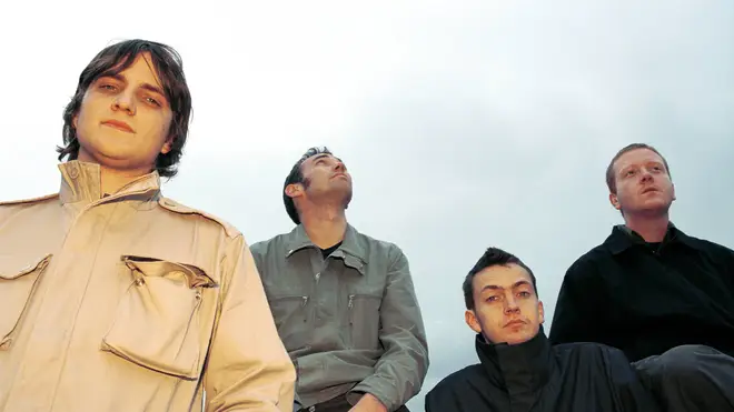 Starsailor in 2001: James Walsh, Barry Westhead, James Stelfox and Ben Byrne