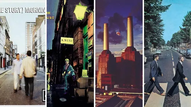 Classic London album covers: Oasis, David Bowie, Pink Floyd and The Beatles