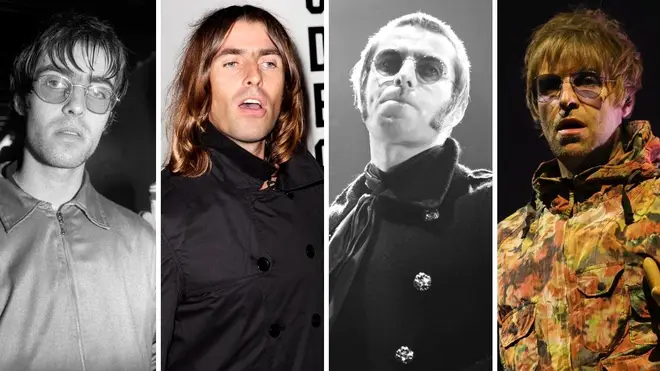 Liam Gallagher through the years...