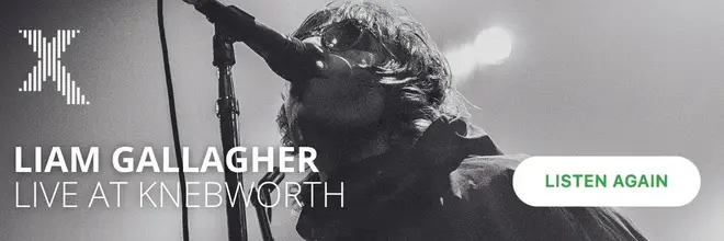 Liam Gallagher live at Knebworth