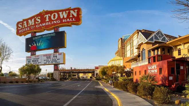 Sam's Town Hotel and Gambling Hall in January 2021