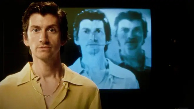Arctic Monkeys' Alex Turner appears in the band's Body Paint video