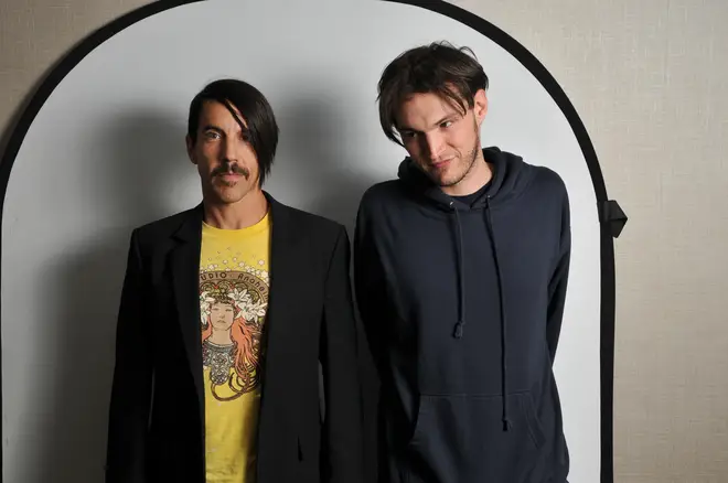 Anthony Kiedis and Josh Klinghoffer in August 2011
