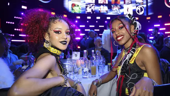 Nova Twins attend the Mercury Prize: Albums of the Year 2022 ceremony