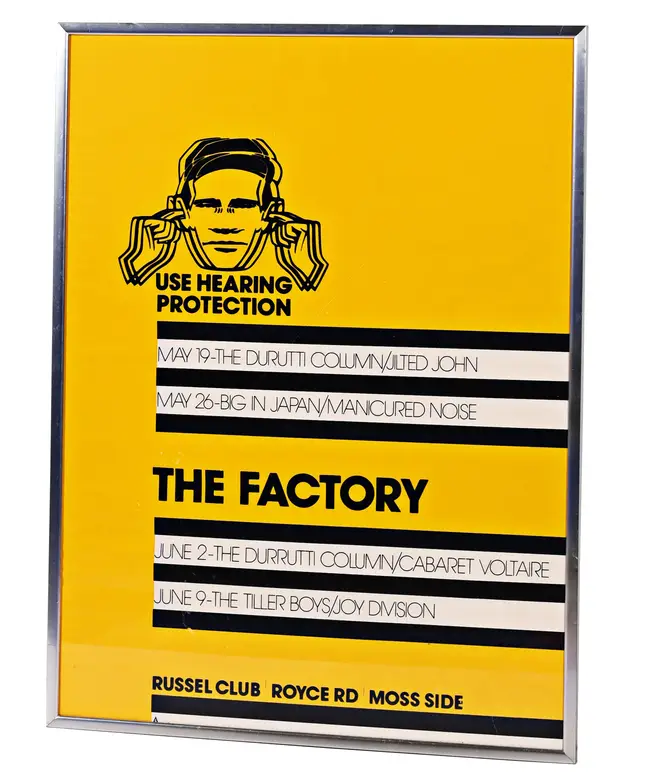 FAC 1 - the first Factory poster