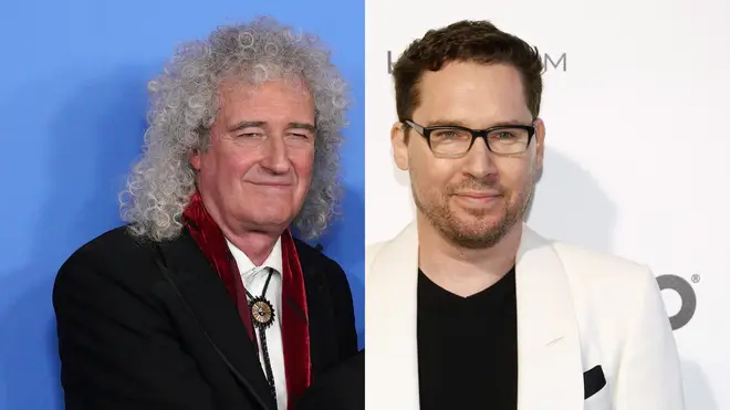 Queen's Brian May and US director and producer Bryan Singer