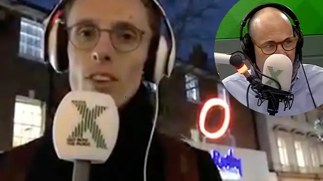 Little Si gets pranked by Johnny Vaughan live on air