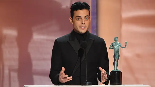 Rami Malek wins Outstanding Performance by a Male Actor at the 25th Screen Actors Guild Awards