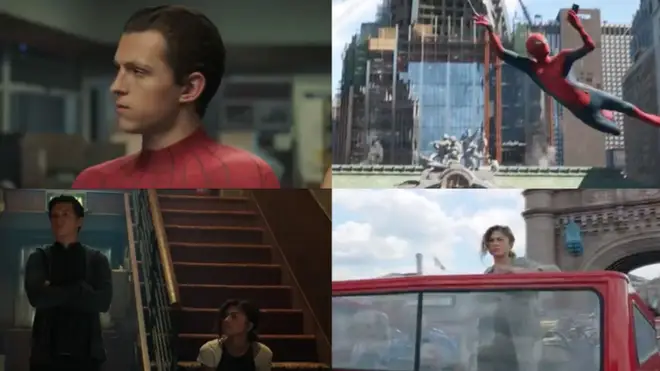 Stills from the Spider-Man: Far From Home trailer