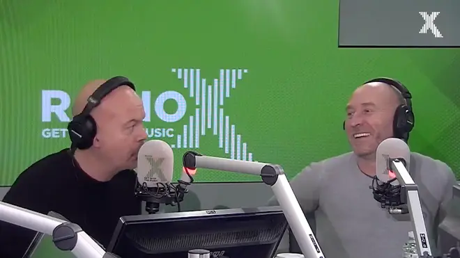 Dom gets advice from The Stig on The Chris Moyles Show