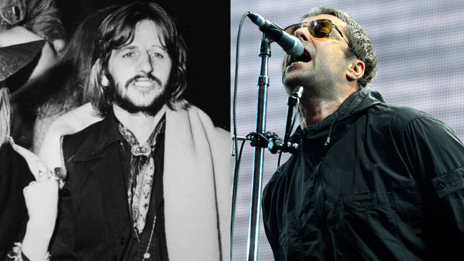 Ringo Starr and Liam Gallagher