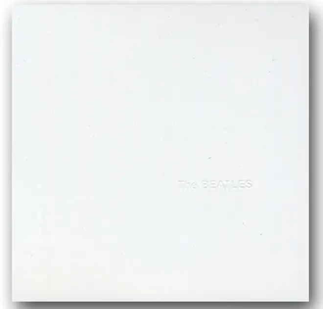 The Beatles - "White Album" cover artwork