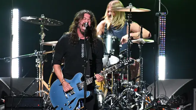 Dave Grohl performs at the Chris Cornell tribute concert, January 2019