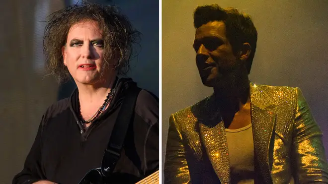 The Cure's Robert Smith and The Killers' Brandon Flowers