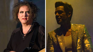 The Cure's Robert Smith and The Killers' Brandon Flowers