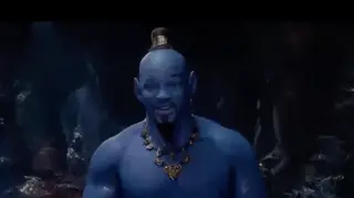 Will Smith as Aladdin in Disney's live action remake