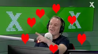 Chris Moyles reacts to listeners' Valentine's Day messages