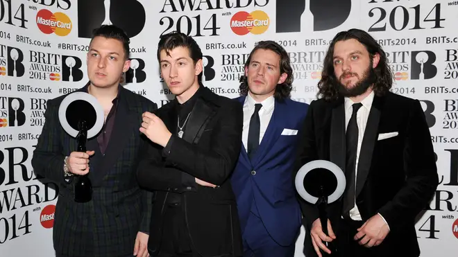 Arctic Monkeys at The BRIT Awards 2014